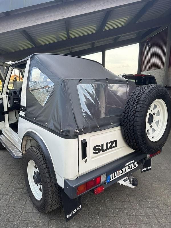Second-hand Suzuki Samurai 45 CP (33 kW) 1988 Alb SUV