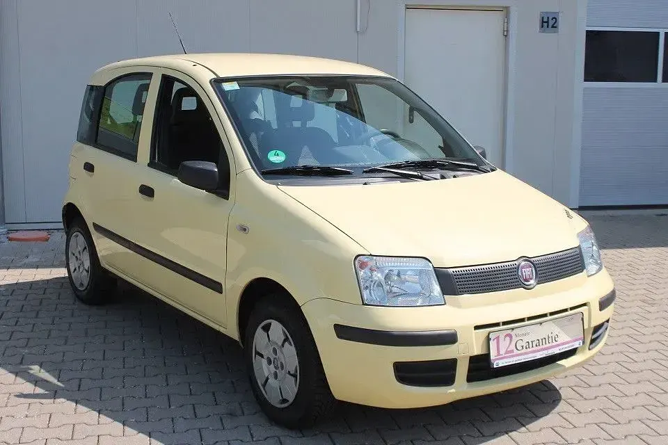Gebraucht Fiat Panda 54 PS (39 kW) 2009 Gelb Kleinwagen