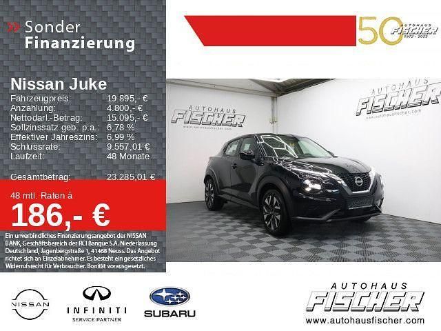 Schwarz Gebraucht 2025 Nissan Juke Acenta SUV | 19.895 € (Superpreis) - Bild 1/4