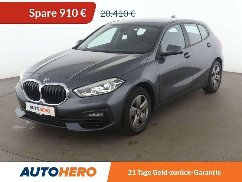 Mineralgrau Gebraucht 2020 BMW 118 Advantage Kleinwagen | 19.500 € (Fairer Preis) - Bild 1/3