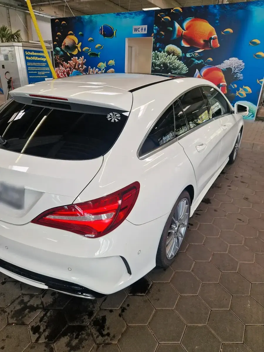 Gebraucht Mercedes CLA250e Shooting Brake AMG 211 PS (155 kW) 2018 Weiß Kombi