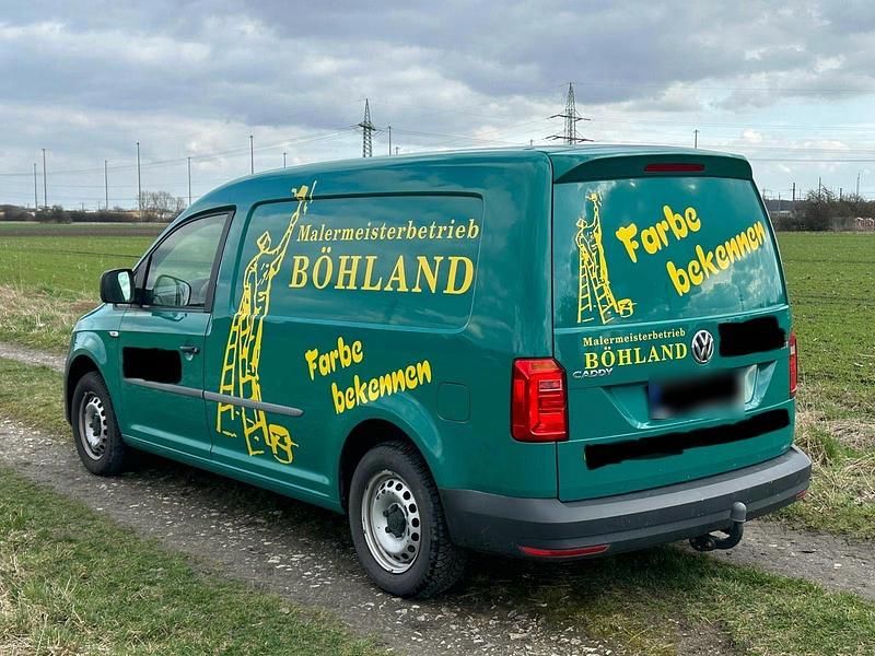 Gebraucht VW Caddy Maxi 102 PS (75 kW) 2017 Grün Van / Kleinbus