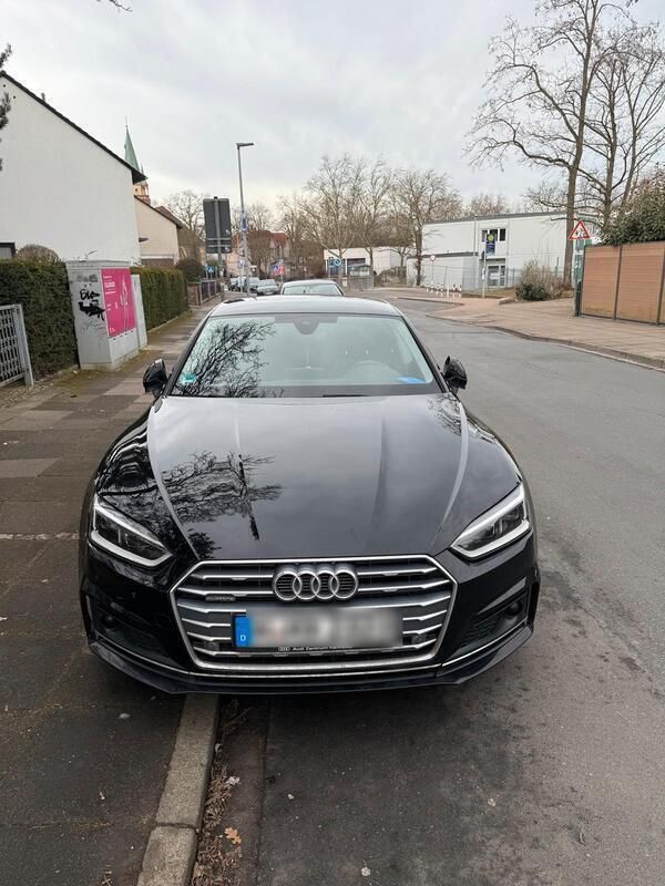 Schwarz Gebraucht 2018 Audi A5 Coupé | 17.500 € (Guter Preis) - Bild 1/4