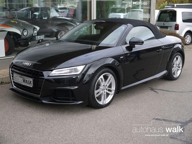 Gebraucht Audi TT Roadster S-Line 184 PS (135 kW) 2015 Mythosschwarz metallic Cabrio
