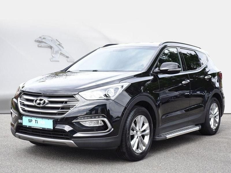 Phantom black / mic Gebraucht 2017 Hyundai Santa Fe Style SUV | 17.990 € (Superpreis) - Bild 1/4