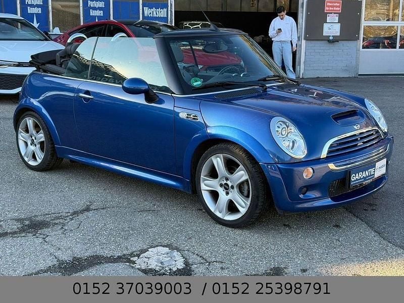 Gebraucht Mini Cooper S Cabriolet 170 PS (125 kW) 2008 Blau Cabrio
