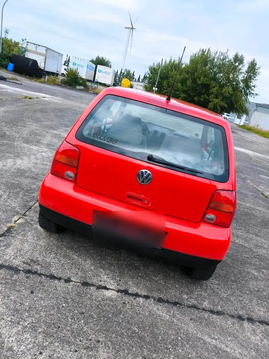 Gebraucht VW Lupo 55 PS (40 kW) 1999 Rot Kleinwagen