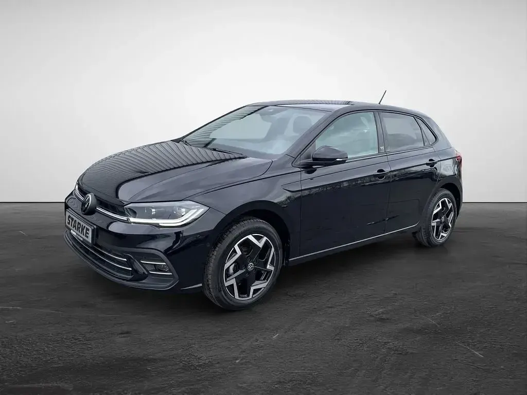Używany VW Polo Style 95 KM (69 kW) 2025 Czarny Sedan/Limuzyna
