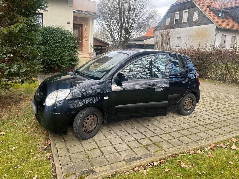 Gebraucht Kia Picanto Start 65 PS (47 kW) 2010 Schwarz Kleinwagen