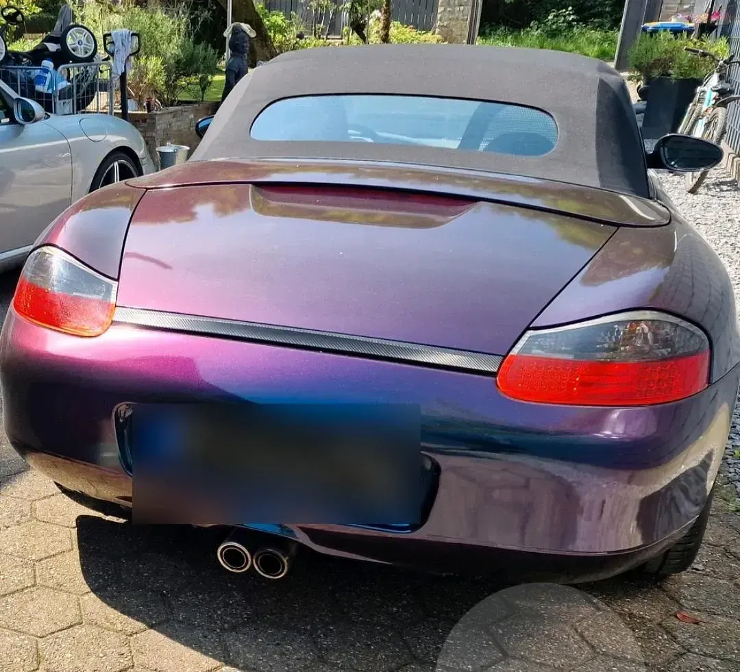 Gebraucht Porsche Boxster 204 PS (150 kW) 1997 Schwarz Cabrio