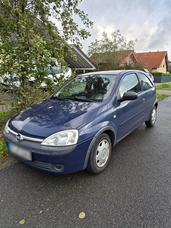 Blau Gebraucht 2002 Opel Corsa Kleinwagen | 299 € (Fairer Preis) - Bild 1/4