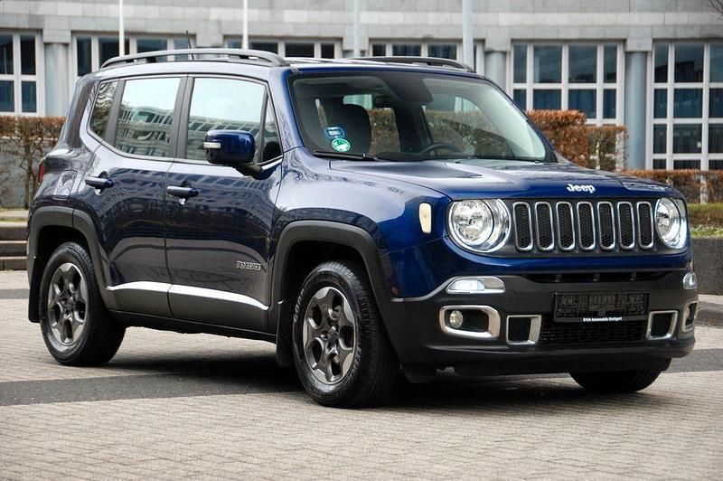 Gebraucht Jeep Renegade Longitude 140 PS (102 kW) 2017 Blau SUV