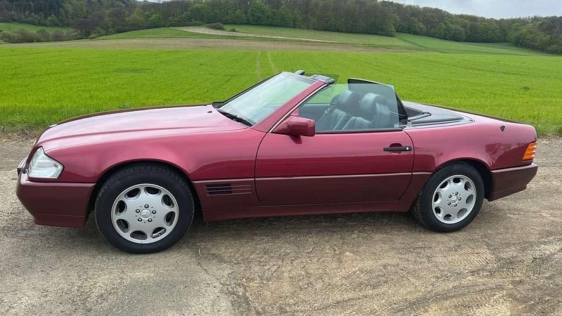 Gebraucht Mercedes SL500 326 PS (239 kW) 1993 Rot Cabrio