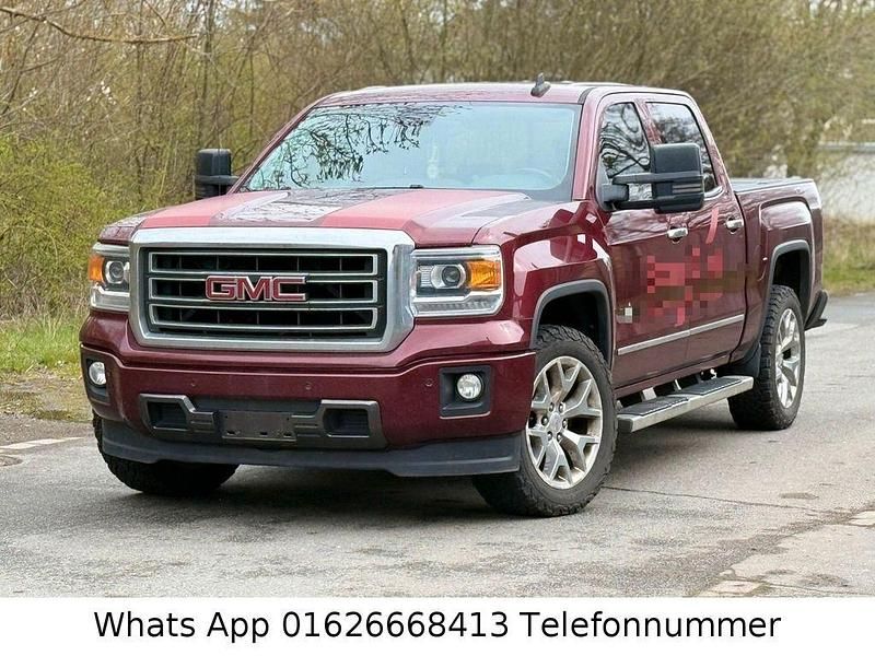 Brugt GMC Sierra 320 HK (235 kW) 2015 Rød Pickup / Ladvogn