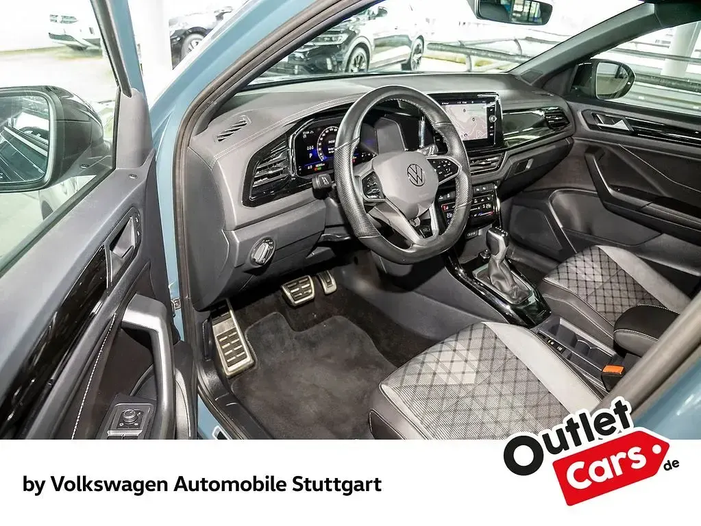 Second-hand VW T-Roc R-line 150 CP (110 kW) 2023 Albastru SUV