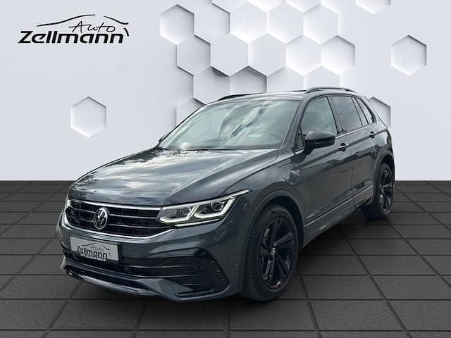 Grau Gebraucht 2021 VW Tiguan R-line SUV | 31.230 € (Guter Preis) - Bild 1/3