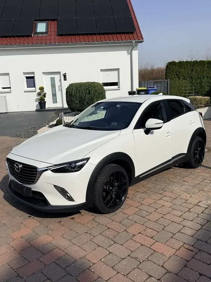 Gebraucht Mazda CX-3 Sports-Line 120 PS (88 kW) 2018 Weiß SUV