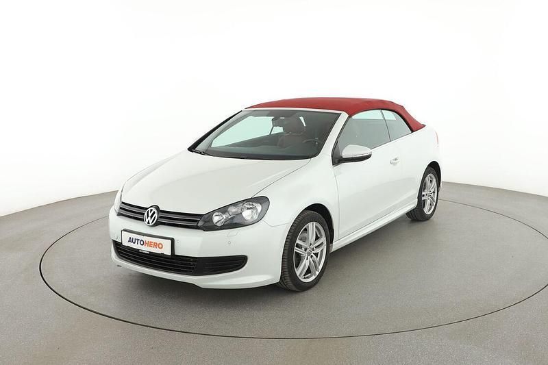 Weiß Gebraucht 2016 VW Golf Cabriolet Cabrio | 16.750 € (Teuer) - Bild 1/3