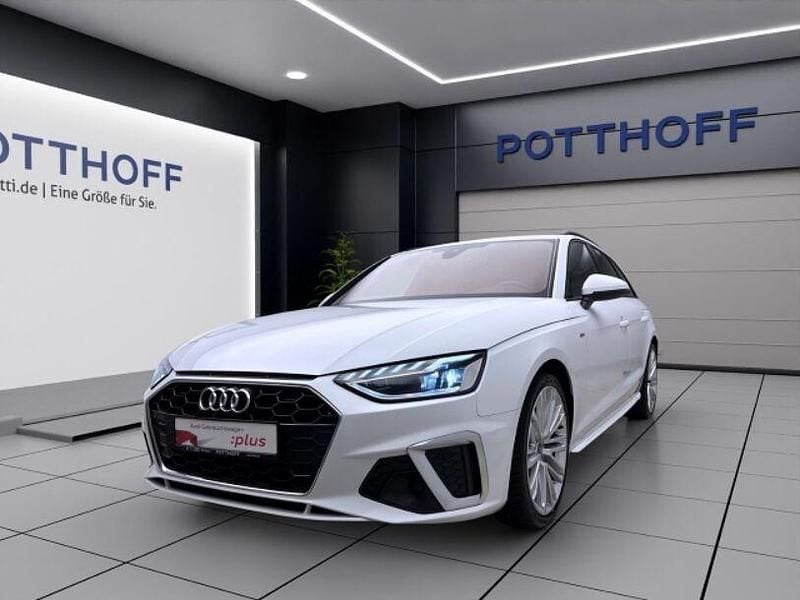 Weiss Gebraucht 2023 Audi A4 S-Line Kombi | 32.750 € (Guter Preis) - Bild 1/4