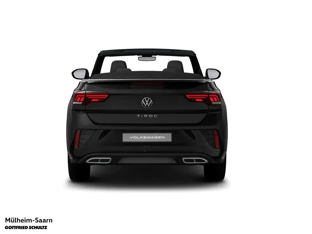 Neu VW T-Roc Cabriolet R 150 PS (110 kW) 2025 Schwarz Cabrio