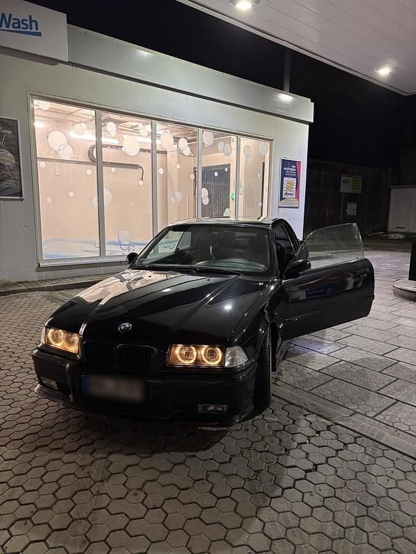 Schwarz Gebraucht 1998 BMW 328 Cabriolet M Sport Cabrio | 11.000 € (Superpreis) - Bild 1/4