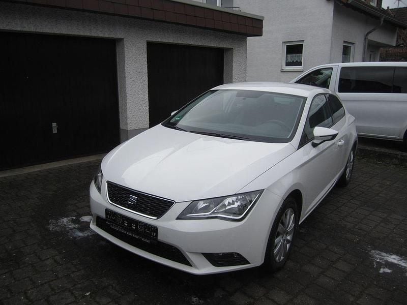 Gebraucht Seat Leon SC Reference 110 PS (80 kW) 2016 Weiß Kleinwagen