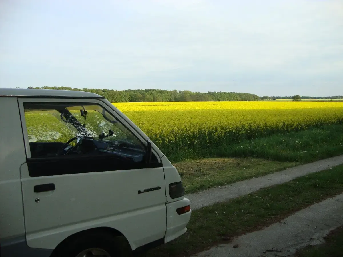 Gebraucht Mitsubishi L300 90 PS (66 kW) 1991 Weiß Van / Kleinbus