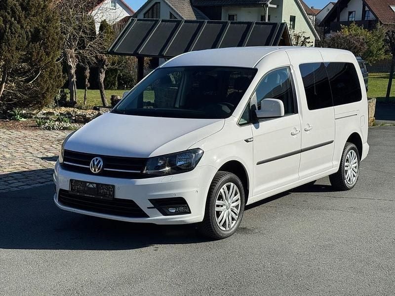 Gebraucht VW Caddy Maxi Trendline 125 PS (91 kW) 2017 Weiß Van / Kleinbus