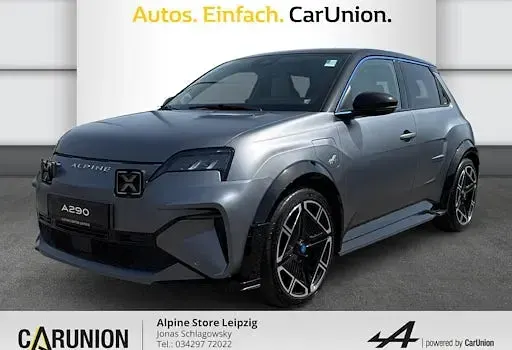 Neu Alpine A290 130 kW (177 PS) 2026 Schwarz Kleinwagen