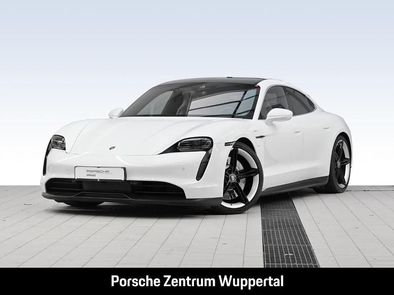 Weiß Gebraucht 2022 Porsche Taycan 4S Limousine | 77.650 € (Fairer Preis) - Bild 1/4