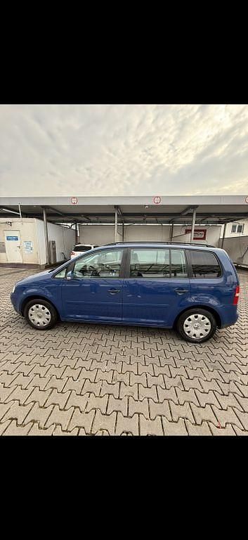 Gebraucht VW Touran Conceptline 105 PS (77 kW) 2005 Blau Van / Kleinbus