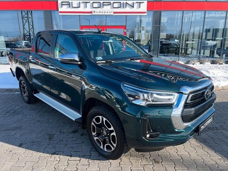 Grün Gebraucht 2021 Toyota HiLux Executive Abholung | 29.060 € (Superpreis) - Bild 1/4