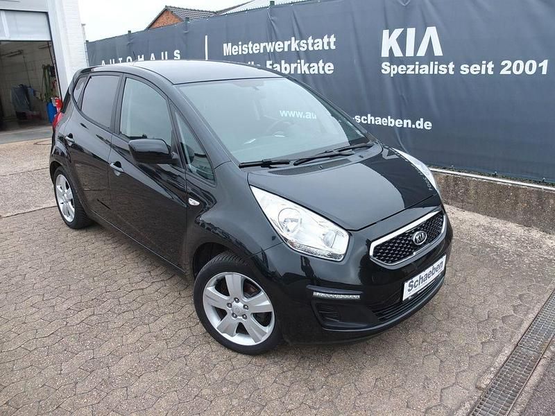 Schwarz Gebraucht 2012 Kia Venga Edition 7 Kleinwagen | 7.290 € (Etwas zu teuer) - Bild 1/4