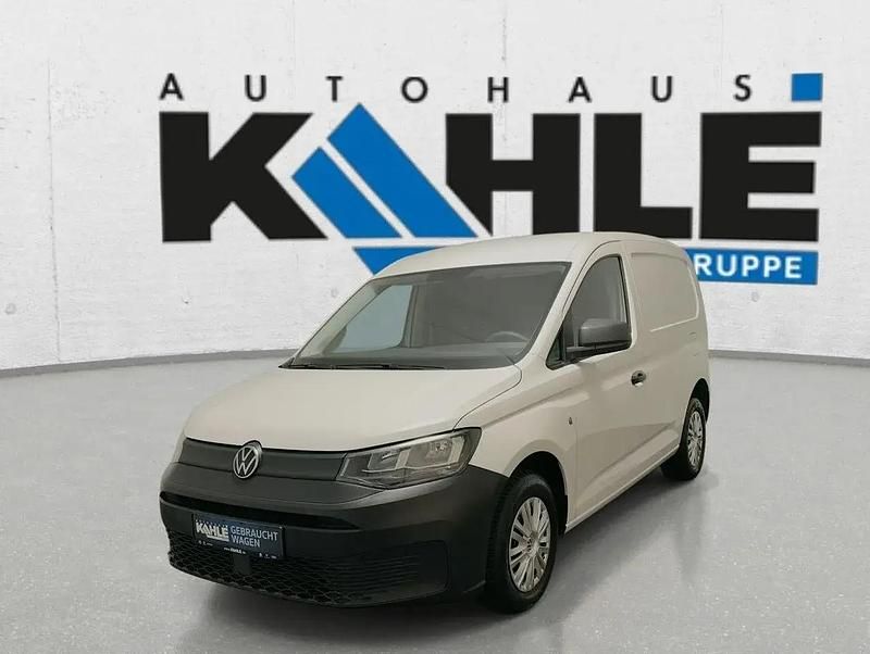Gebraucht VW Caddy 55 PS (40 kW) 2021 Weiß Van / Kleinbus