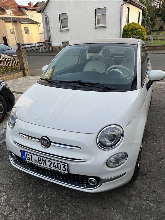 Gebraucht Fiat 500C Lounge 69 PS (50 kW) 2019 Weiß Cabrio