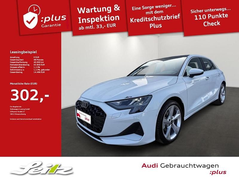 Gebraucht Audi A3 Advanced Plus 116 PS (85 kW) 2025 Gletscherweiß metallic Limousine