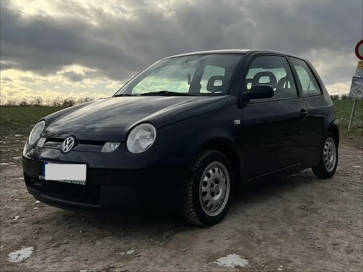 Gebraucht VW Lupo 61 PS (44 kW) 2000 Schwarz Kleinwagen