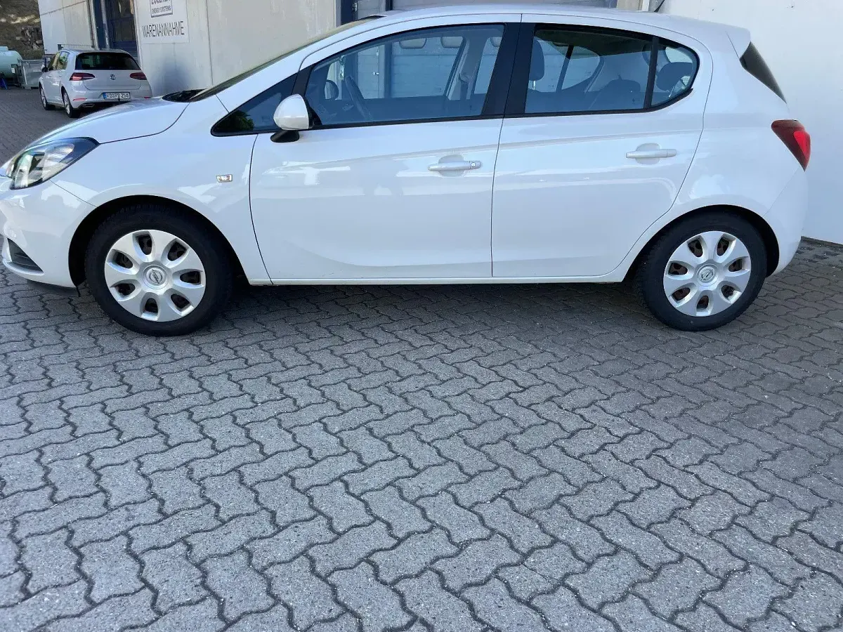 Gebraucht Opel Corsa Edition 69 PS (50 kW) 2017 Weiß Kleinwagen