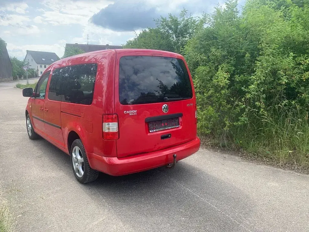 Gebraucht VW Caddy 140 PS (102 kW) 2009 Rot Van / Kleinbus