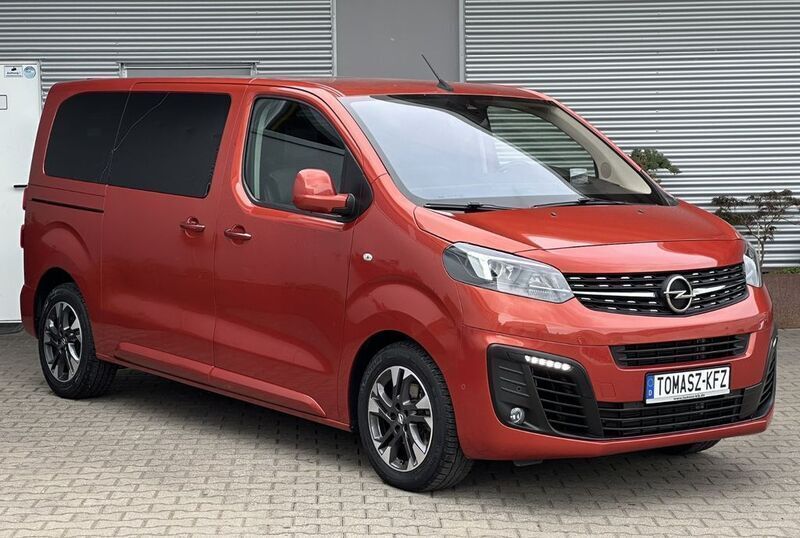 Korallen rot metallic Gebraucht 2020 Opel Zafira Life Van | 38.499 € (Fairer Preis) - Bild 1/4