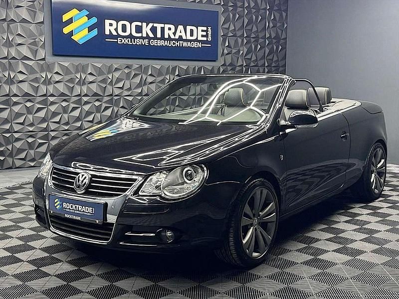 Schwarz Gebraucht 2007 VW Eos Individual Cabrio | 6.990 € (Fairer Preis) - Bild 1/3
