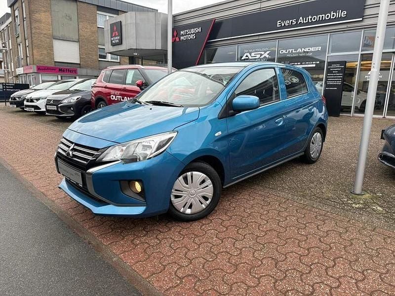 Gebraucht Mitsubishi Space Star Spirit 71 PS (52 kW) 2021 Atollblau Limousine