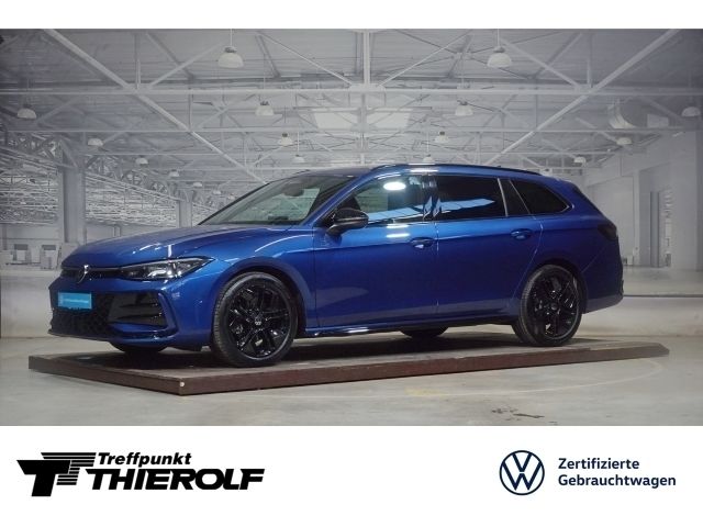 Reef blue metallic Gebraucht 2024 VW Passat R-line Kombi | 39.680 € - Bild 1/4