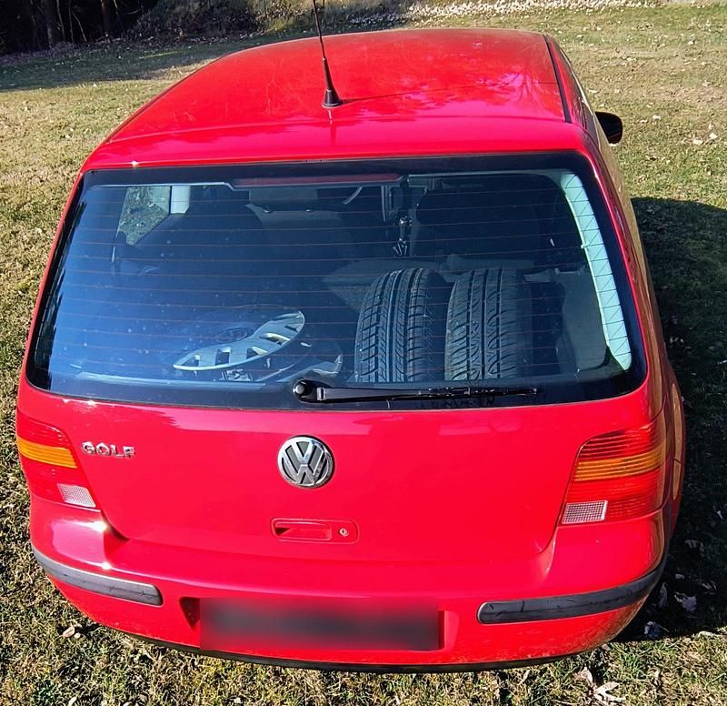 Gebraucht VW Golf IV 75 PS (55 kW) 1999 Rot Kleinwagen