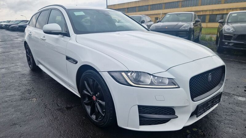 Weiß Gebraucht 2018 Jaguar XF Sportbrake R-Sport Kombi | 19.499 € (Fairer Preis) - Bild 1/4