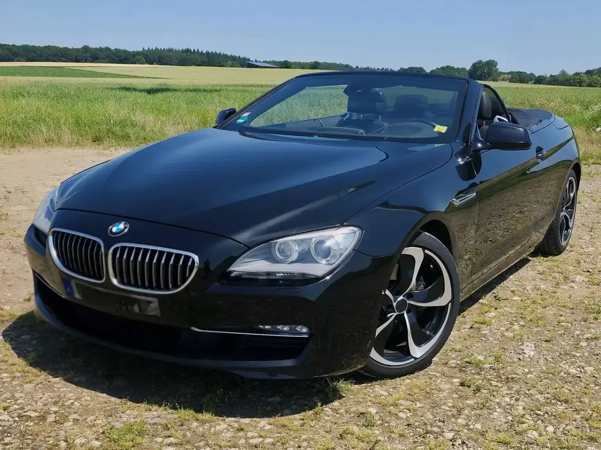 Gebraucht BMW 640 Cabriolet 320 PS (235 kW) 2011 Schwarz Cabrio