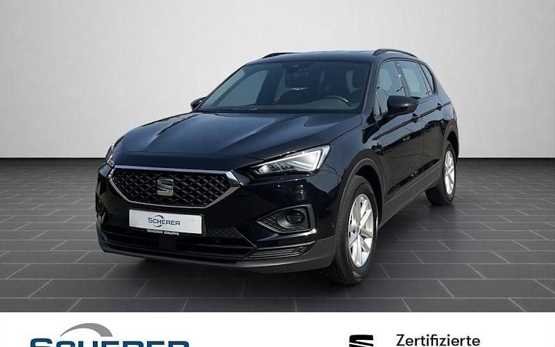 Schwarz (metallic) Gebraucht 2022 Seat Tarraco Beats SUV | 24.380 € (Fairer Preis) - Bild 1/4