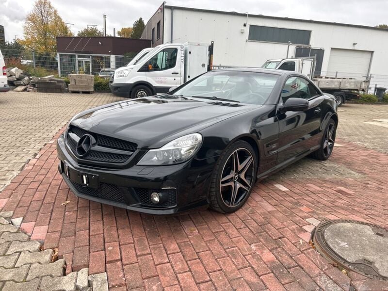 Weiß Gebraucht 2008 Mercedes SL350 AMG Cabrio | 17.800 € - Bild 1/4