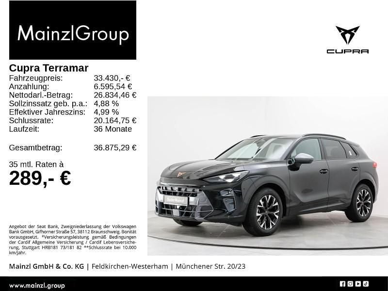 Schwarz Gebraucht 2025 Cupra Terramar SUV | 32.460 € (Fairer Preis) - Bild 1/3
