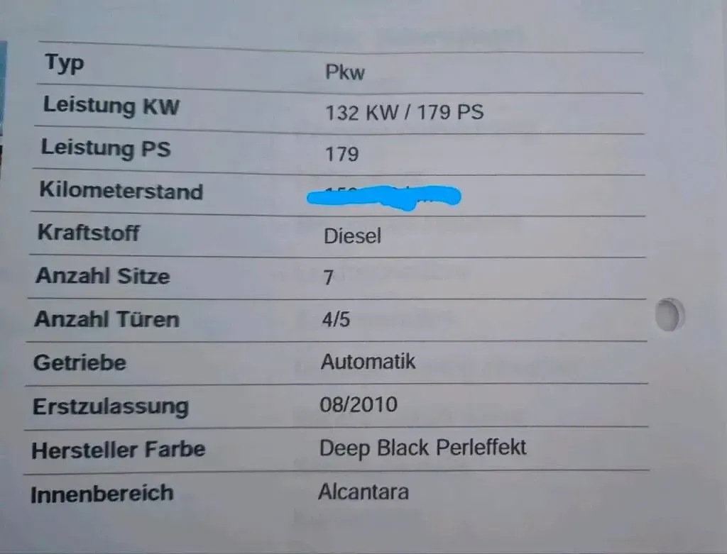 Gebraucht VW T5 Highline 179 PS (131 kW) 2010 Schwarz Van